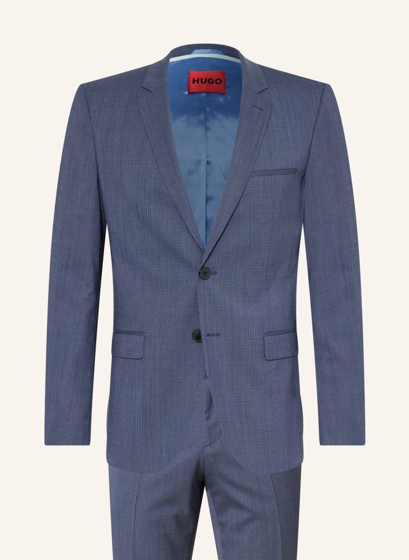 Hugo Anzug Arti/ Hesten Extra Slim Fit blau von HUGO