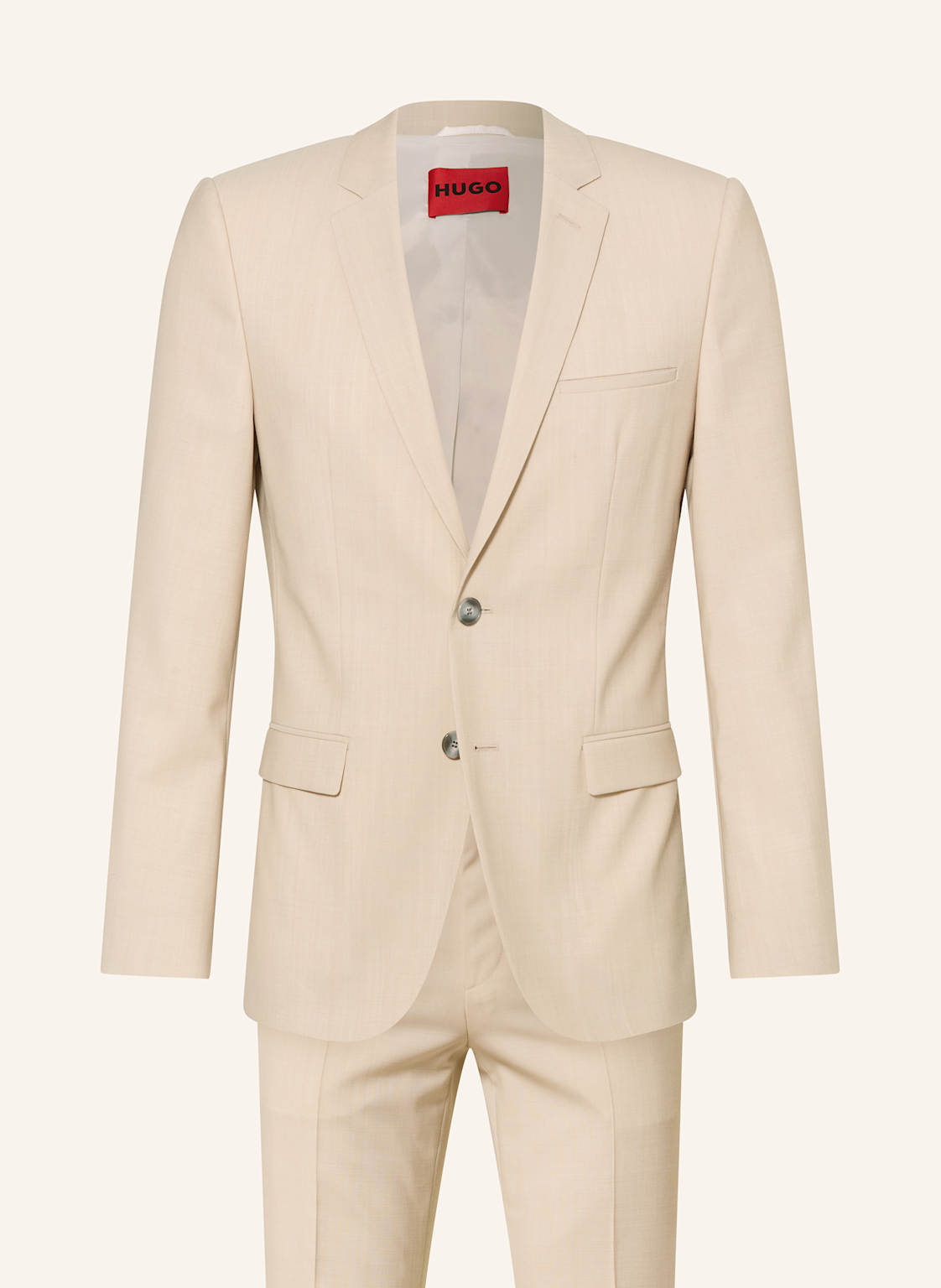 Hugo Anzug Arti/Hesten Extra Slim Fit beige Hugo Anzug Arti/Hesten Extra Slim Fit beige von HUGO