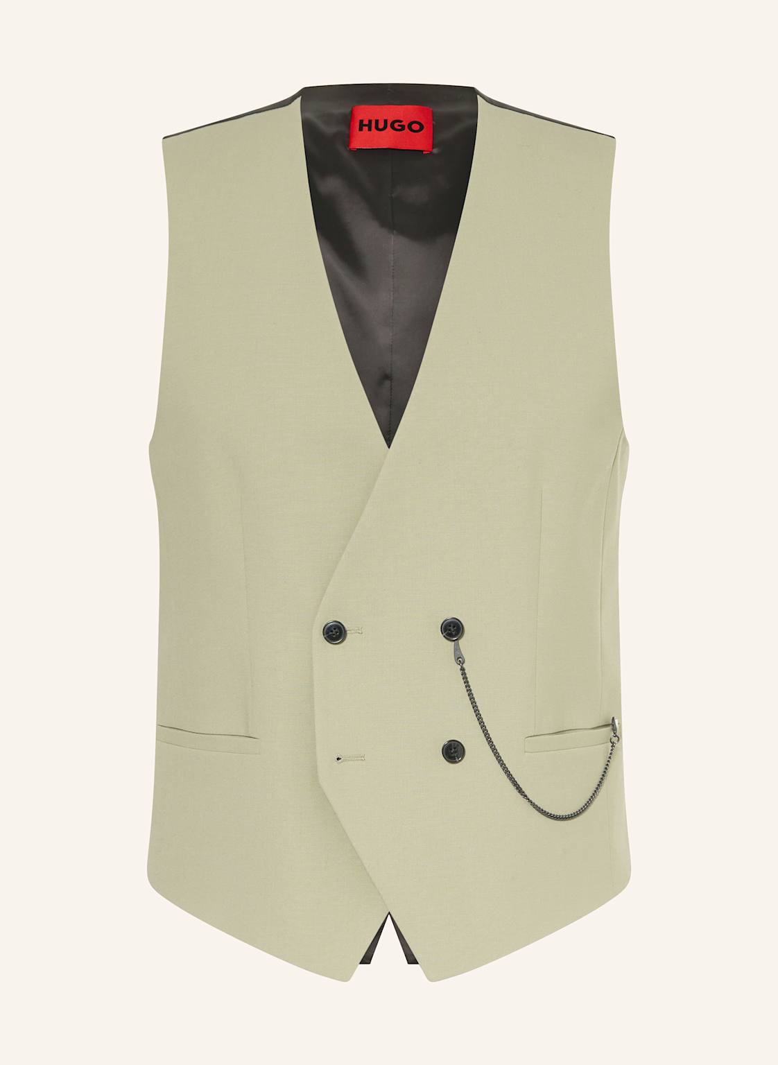 Hugo Anzugweste Vin Slim Fit gruen Hugo Anzugweste Vin Slim Fit gruen von HUGO