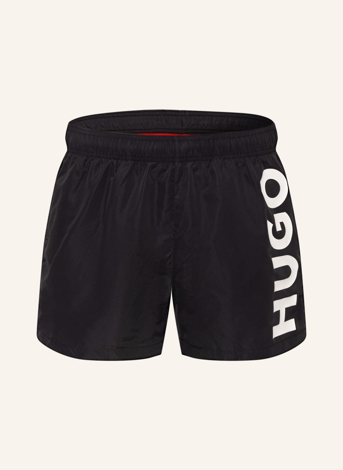 Hugo Badeshorts Abas schwarz von HUGO