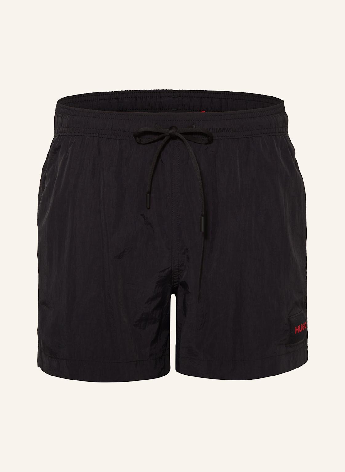 Hugo Badeshorts Dominica schwarz von HUGO