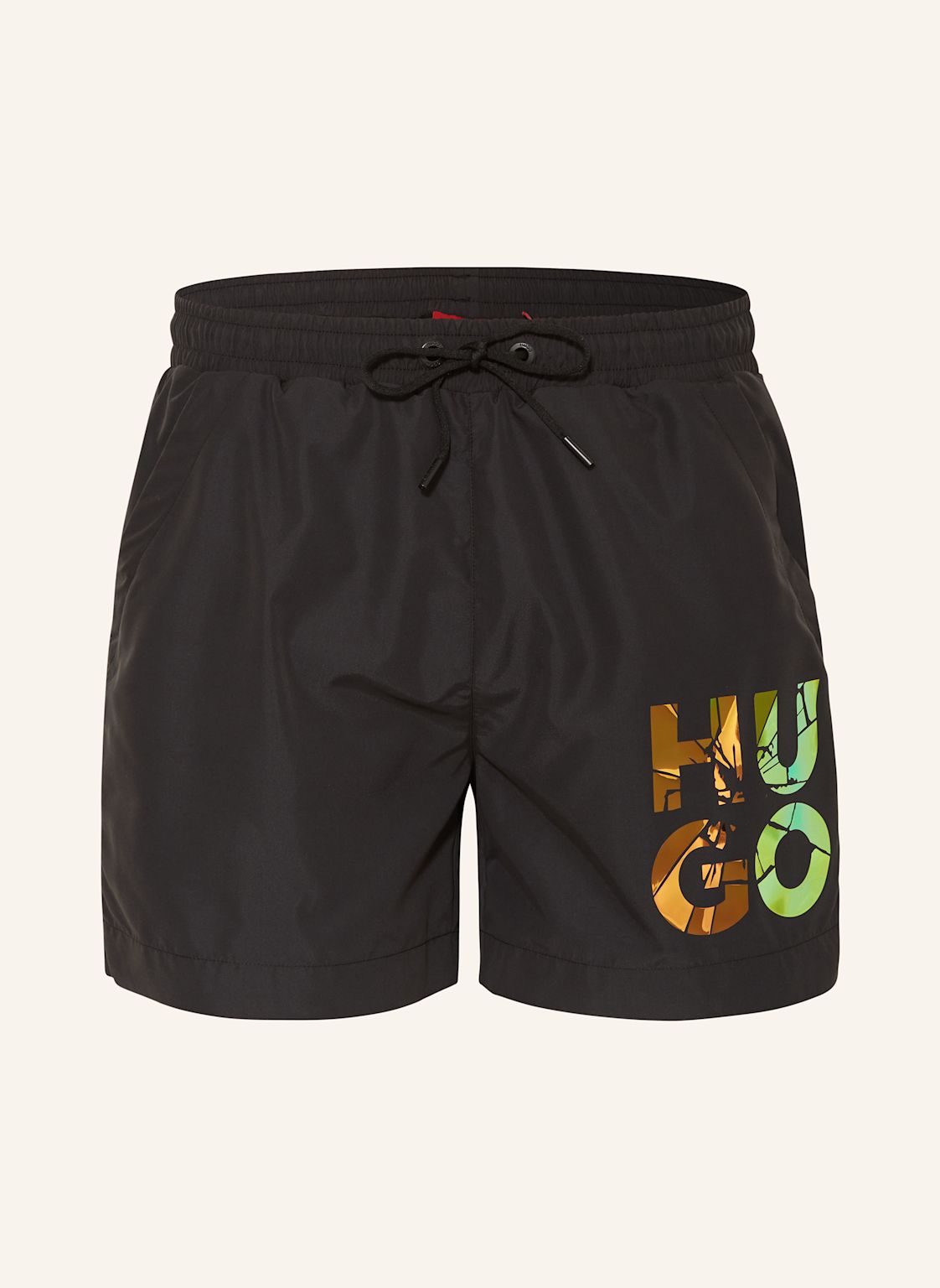 Hugo Badeshorts Rame schwarz von HUGO