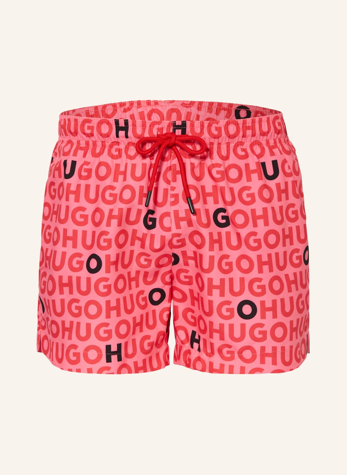 Hugo Badeshorts Tortuga rot von HUGO