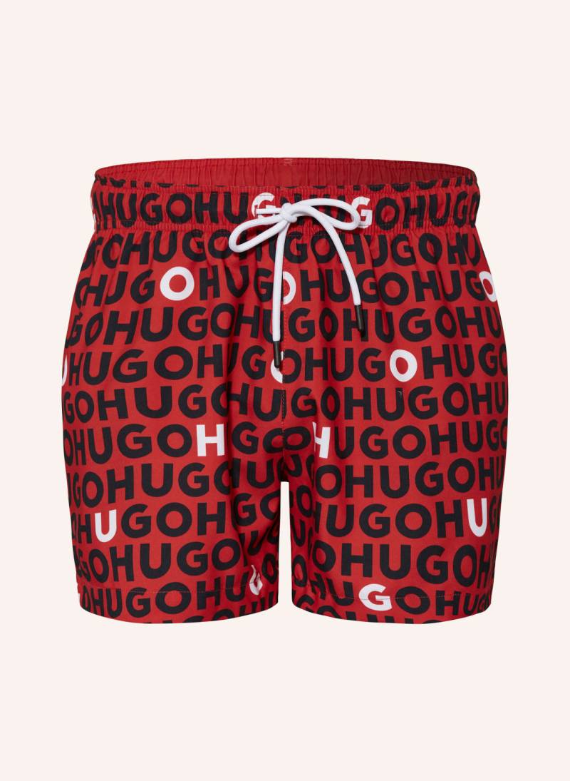 Hugo Badeshorts Tortuga rot von HUGO