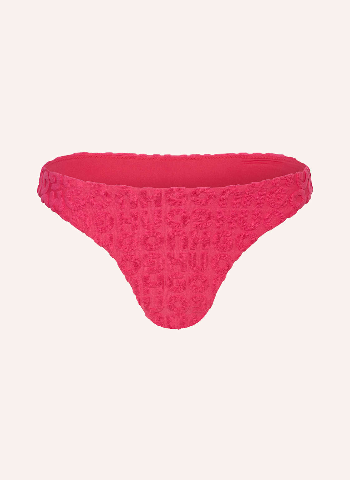 Hugo Basic-Bikini-Hose Towel pink von HUGO