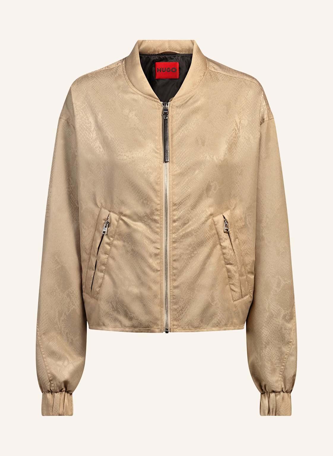 Hugo Satinblouson Fulan beige von HUGO