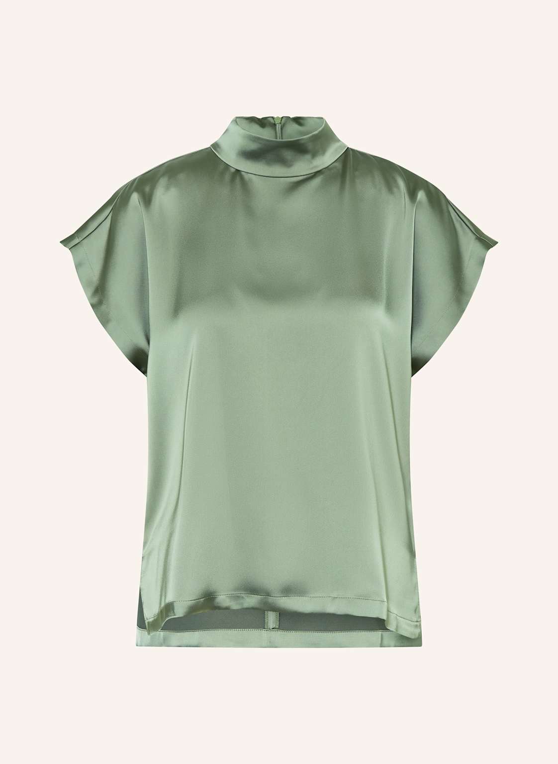 Hugo Blusentop Caneli-1 Aus Satin gruen Hugo Blusentop Caneli-1 Aus Satin gruen von HUGO