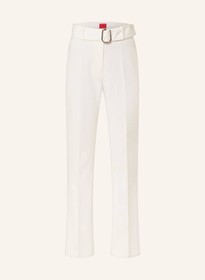 Hugo Bootcut Hose Hazula weiss Hugo Bootcut Hose Hazula weiss von HUGO