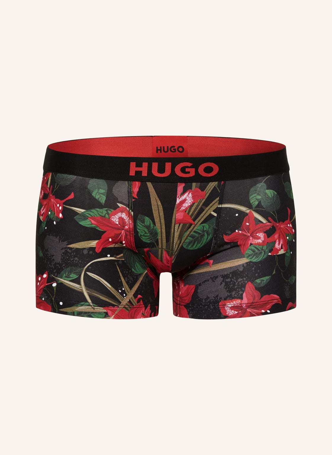 Hugo Boxershorts Individual schwarz von HUGO