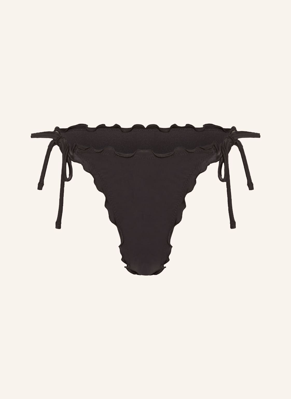 Hugo Brazilian-Bikini-Hose Ruffle schwarz Hugo Brazilian-Bikini-Hose Ruffle schwarz von HUGO