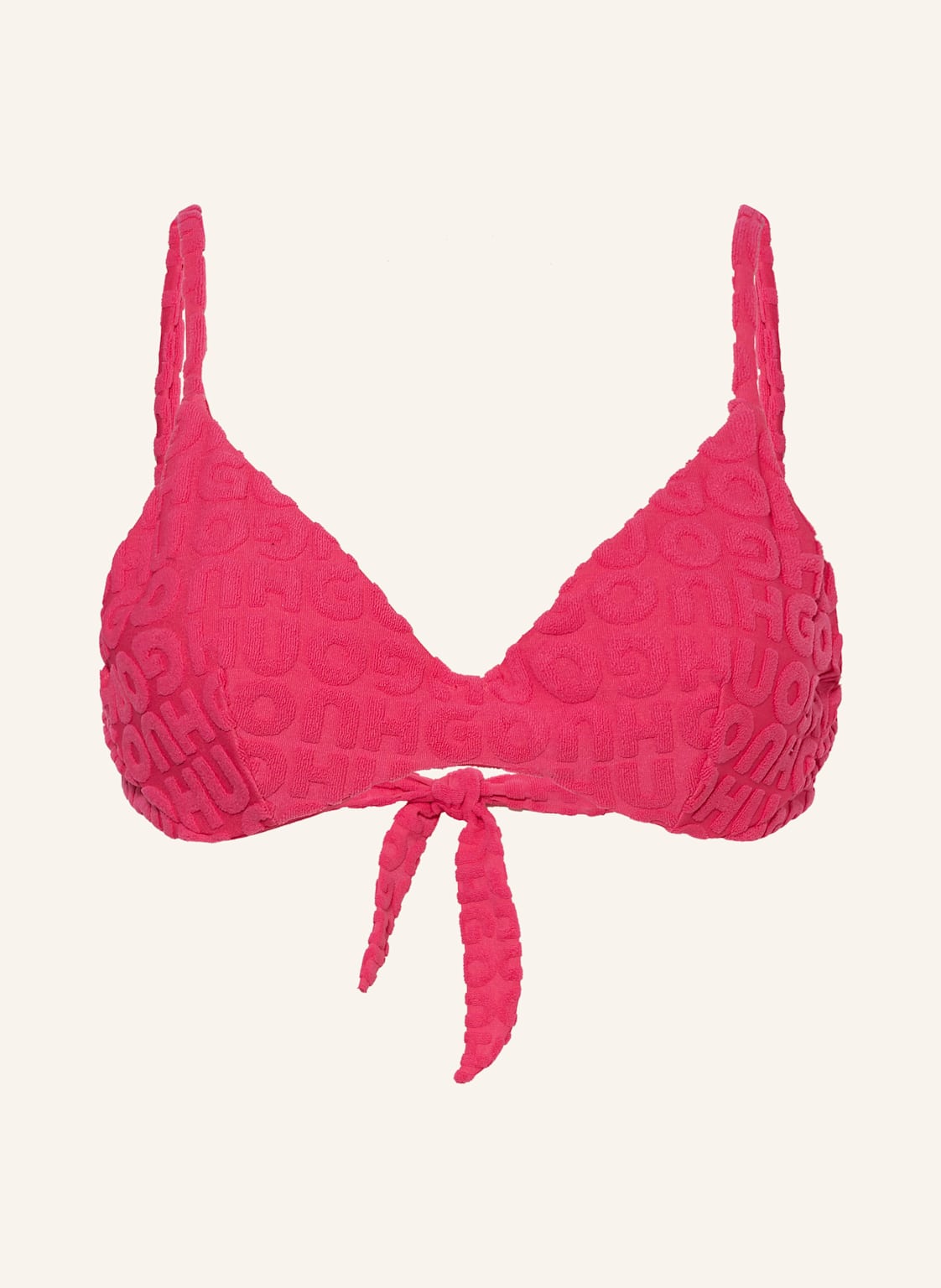 Hugo Bügel-Bikini-Top Towel pink Hugo Bügel-Bikini-Top Towel pink von HUGO