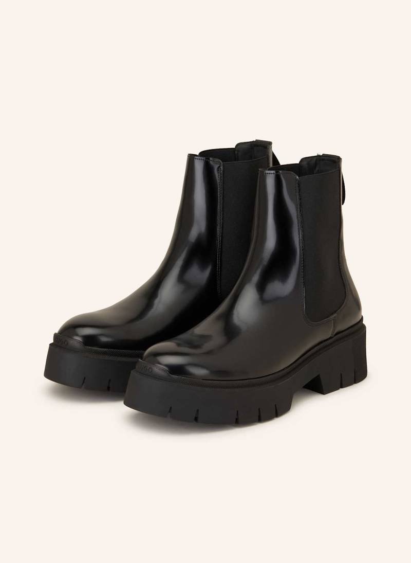 Hugo Chelsea-Boots Kris schwarz von HUGO