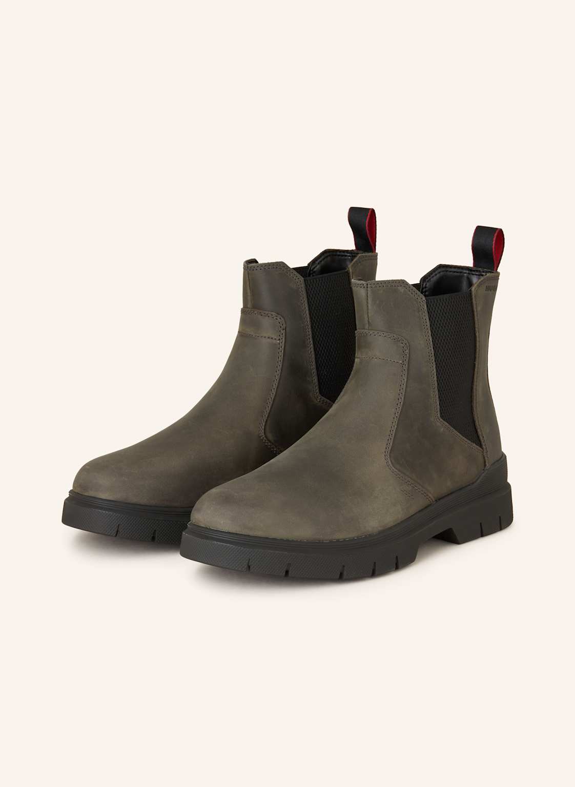 Hugo Chelsea-Boots Ryan grau von HUGO