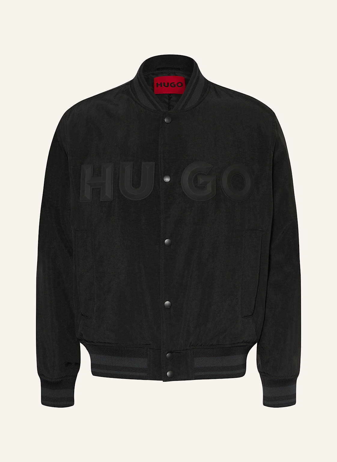 Hugo College-Jacke Bozo schwarz von HUGO