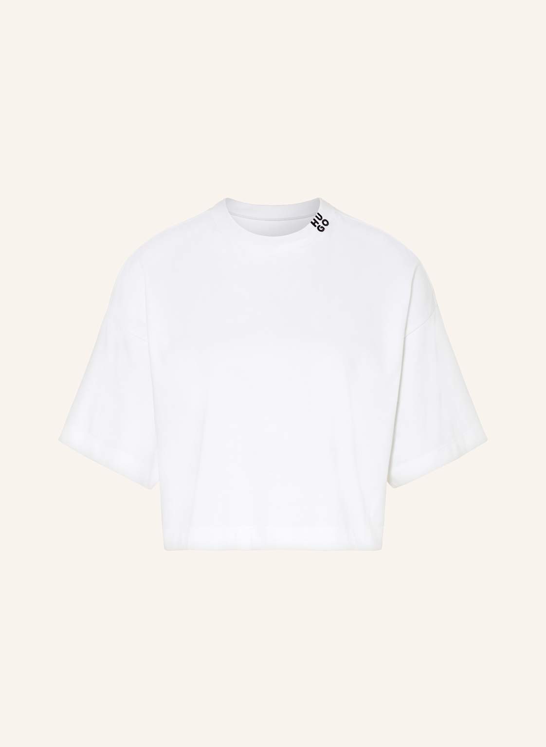 Hugo Cropped-Shirt Damelody weiss Hugo Cropped-Shirt Damelody weiss von HUGO