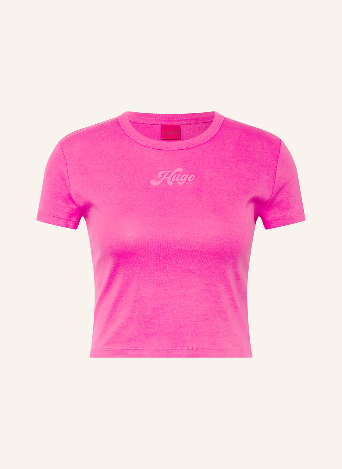 Hugo Cropped-Shirt Delanor pink Hugo Cropped-Shirt Delanor pink von HUGO