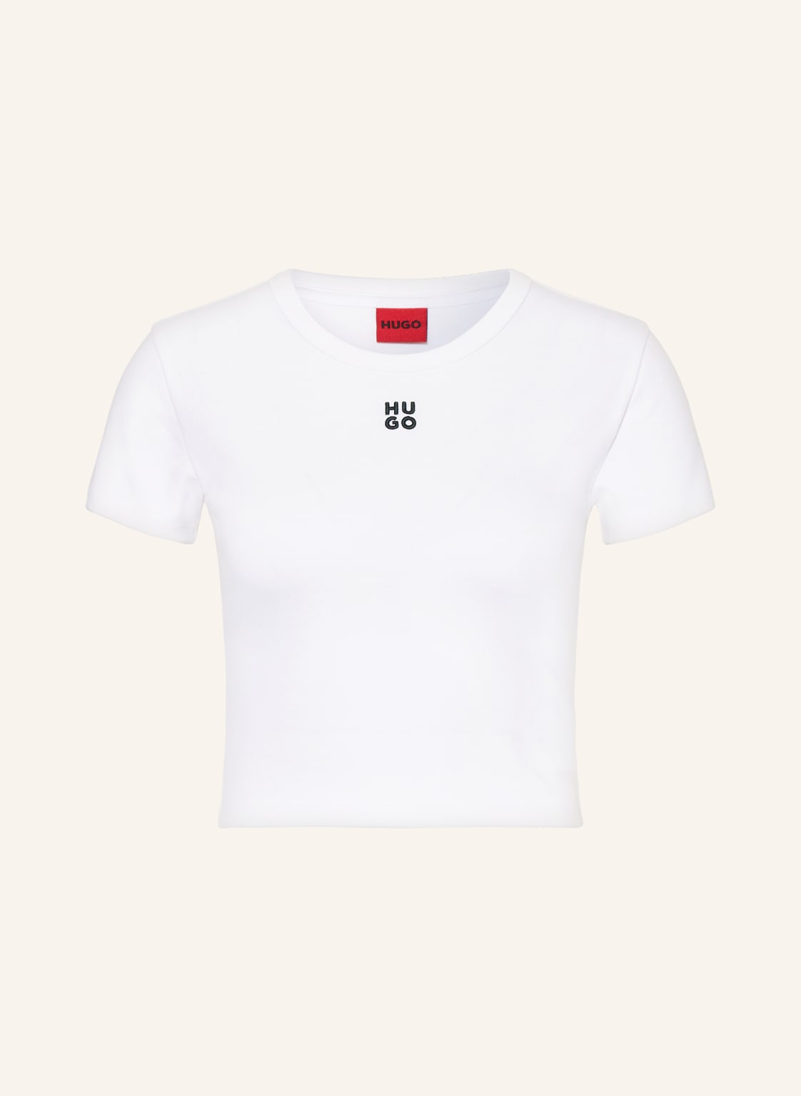 Hugo Cropped-Shirt Delanor weiss Hugo Cropped-Shirt Delanor weiss von HUGO