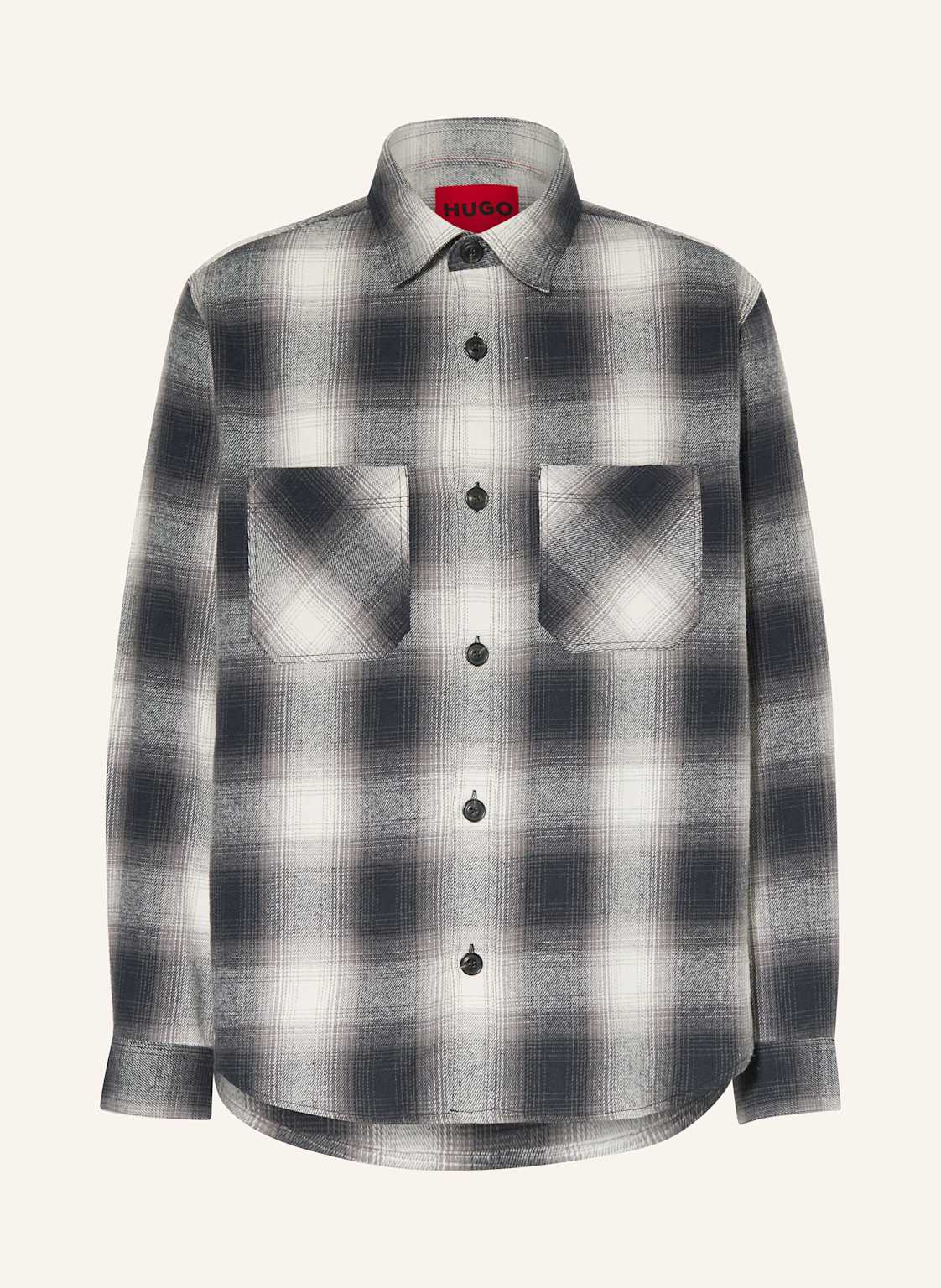 Hugo Flanell-Overjacket Erato grau Hugo Flanell-Overjacket Erato grau von HUGO