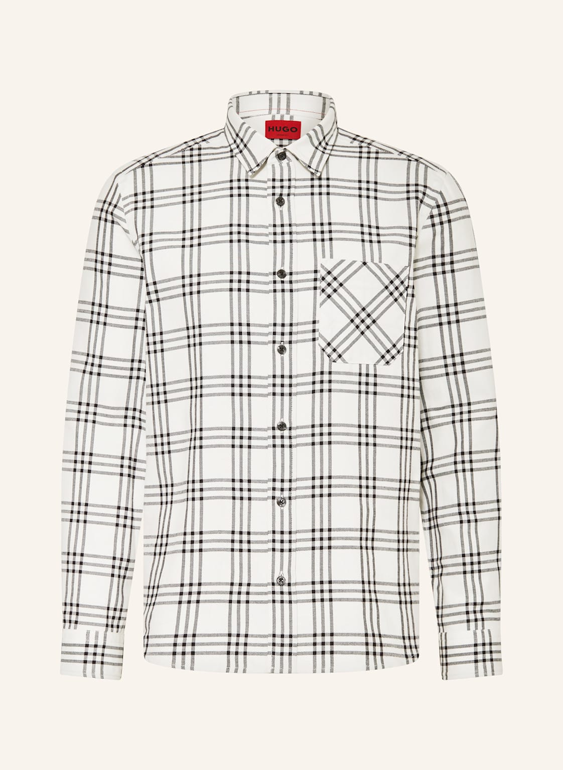 Hugo Hemd Emero Straight Fit weiss Hugo Hemd Emero Straight Fit weiss von HUGO