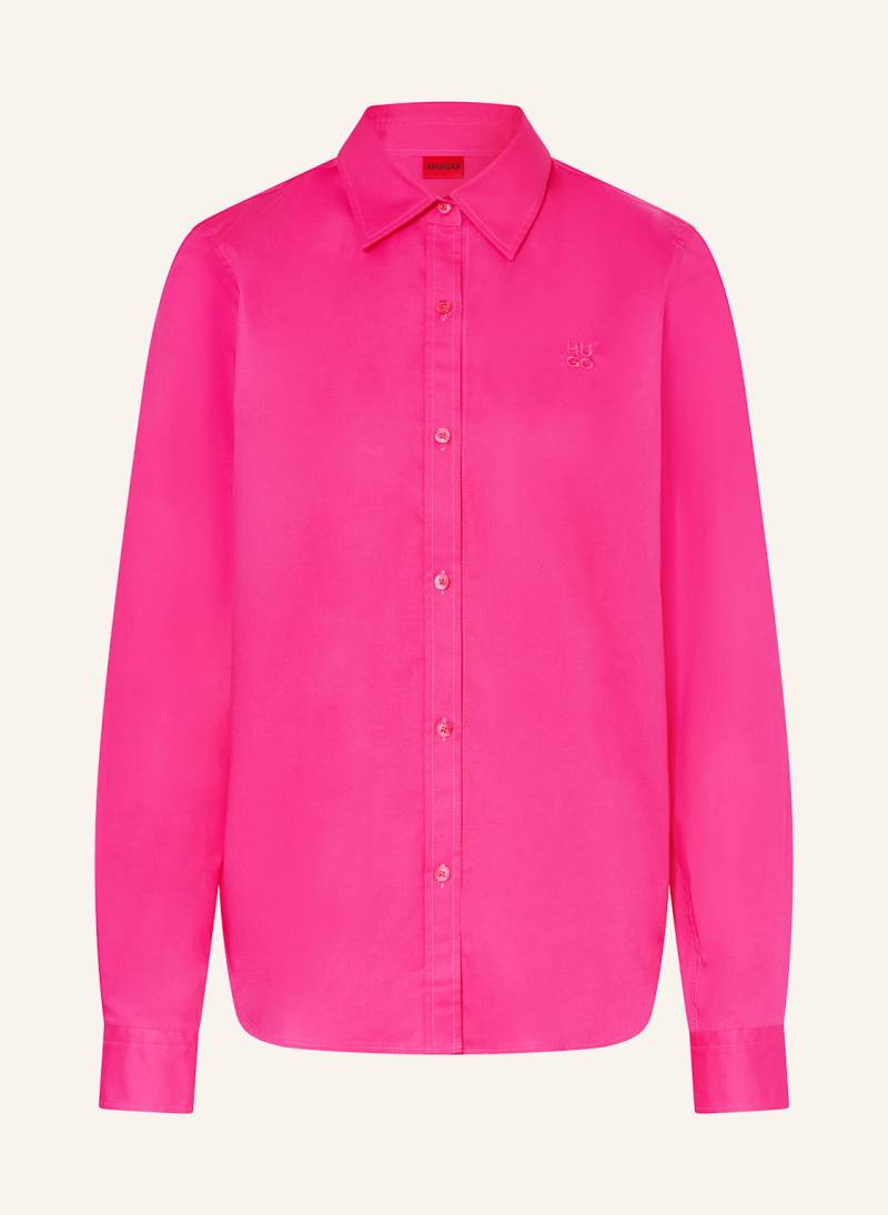 Hugo Hemdbluse The Essential Shirt pink von HUGO