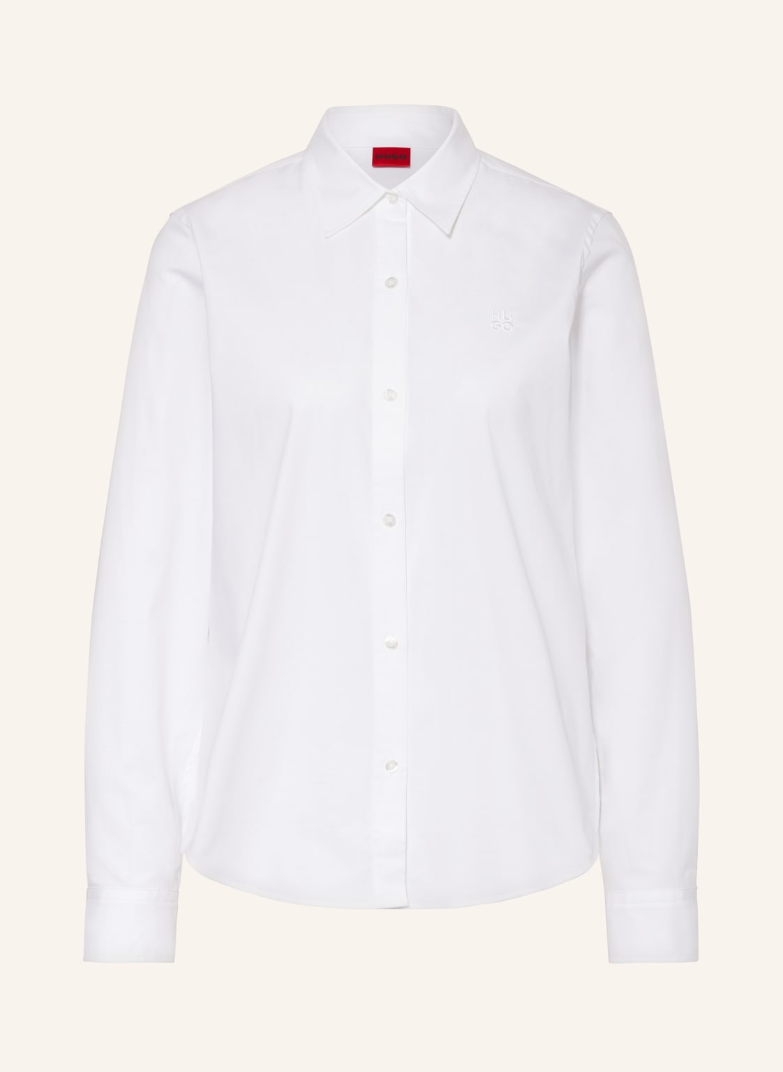 Hugo Hemdbluse The Essential Shirt weiss Hugo Hemdbluse The Essential Shirt weiss von HUGO