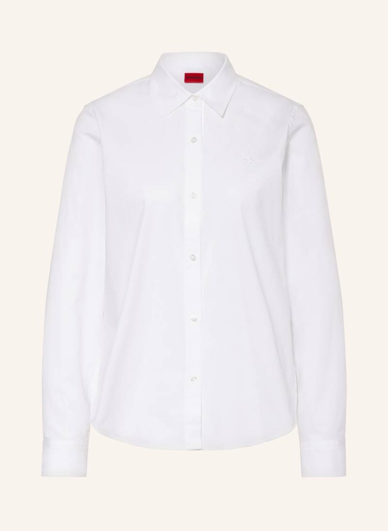 Hugo Hemdbluse The Essential Shirt weiss von HUGO