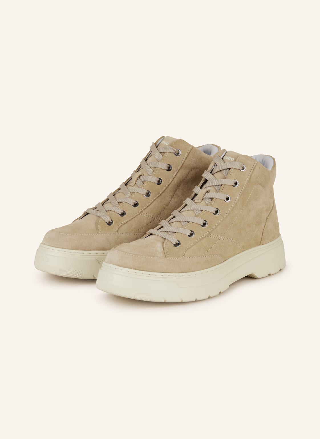 Hugo Hightop-Sneaker Urian beige von HUGO