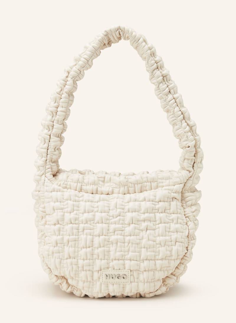 Hugo Hobo-Bag Mhati beige von HUGO