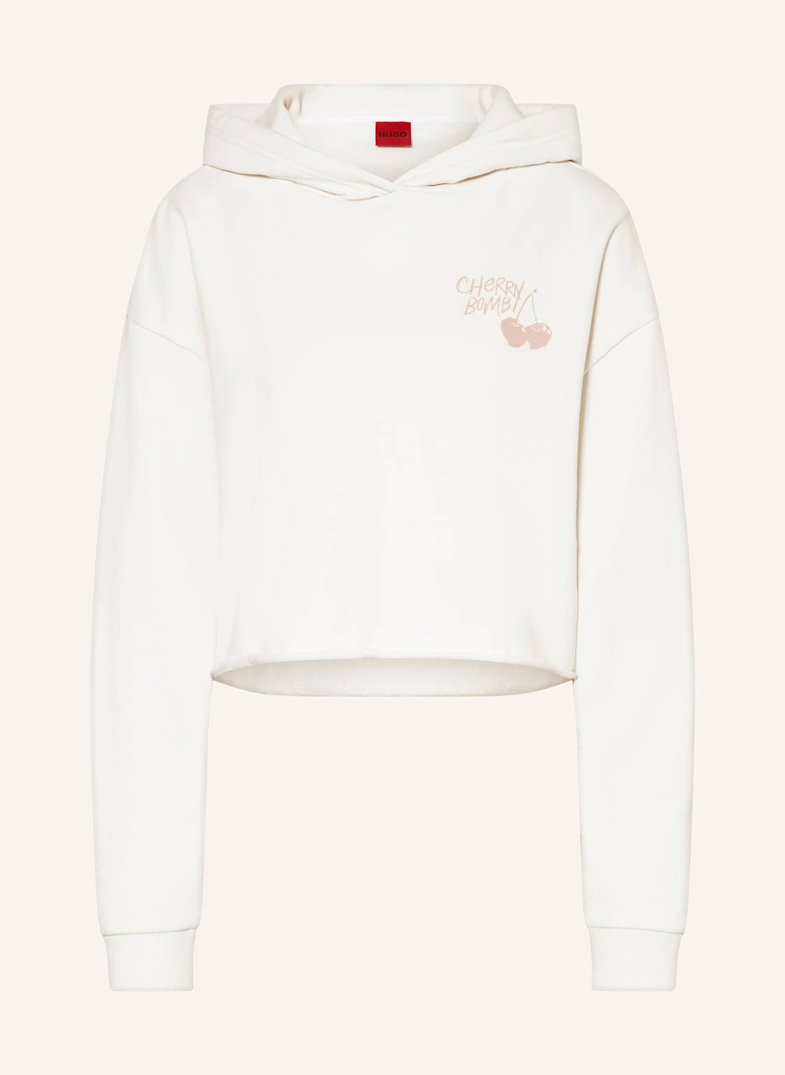 Hugo Hoodie Dephana weiss von HUGO