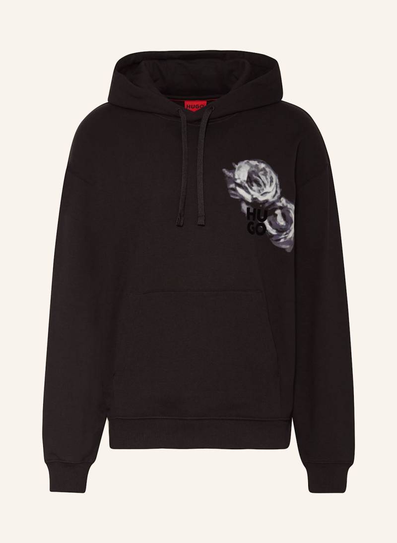 Hugo Hoodie Dirosehood schwarz von HUGO