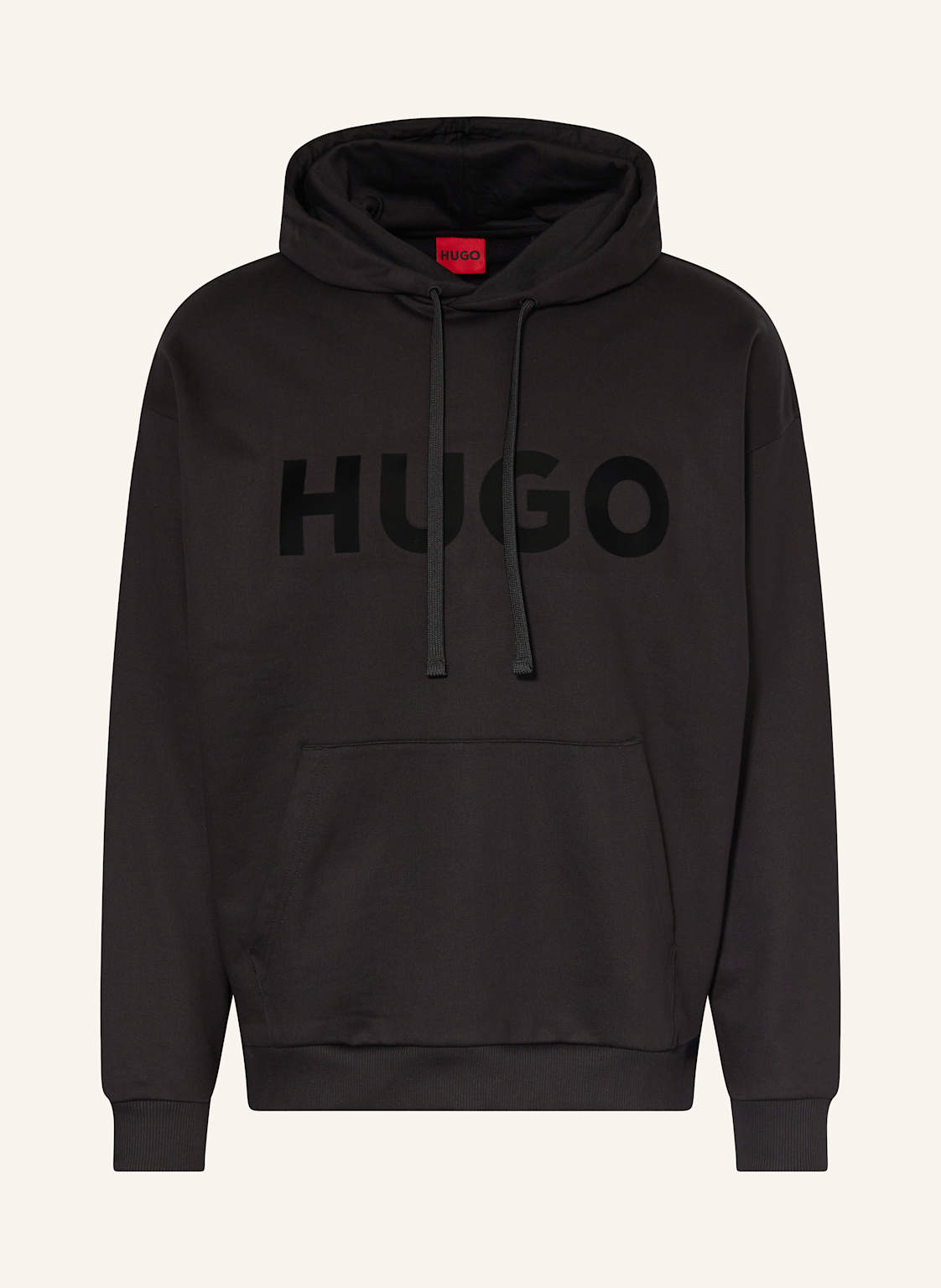 Hugo Hoodie Ditchle schwarz von HUGO