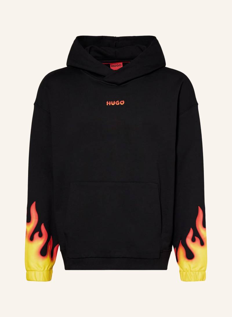 Hugo Hoodie Droma schwarz von HUGO