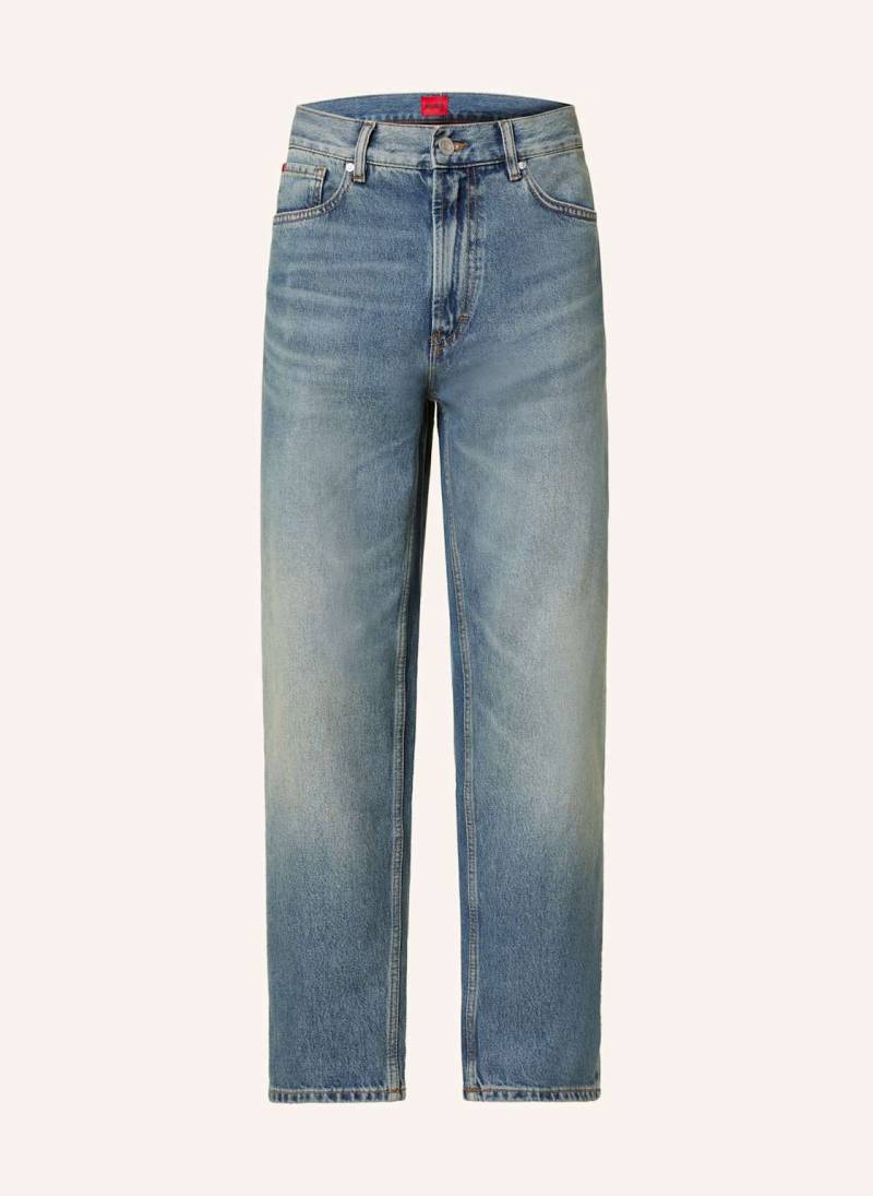 Hugo Jeans 838 Relaxed Tapered Fit blau von HUGO