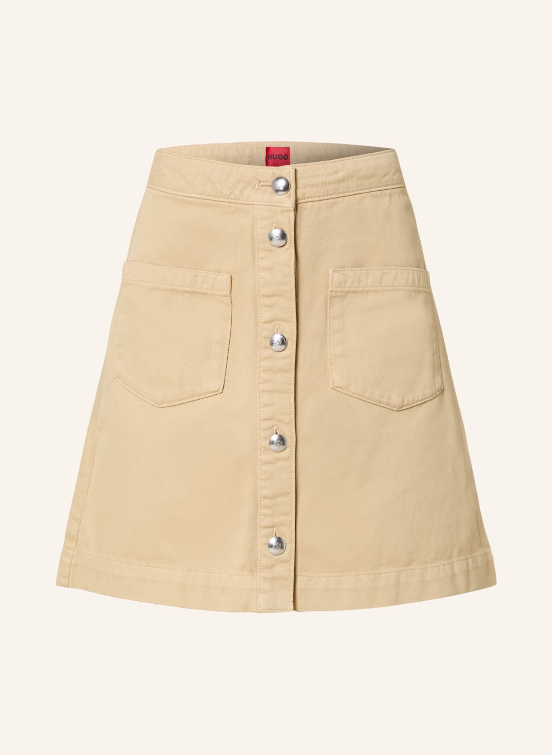 Hugo Jeansrock Rikusa beige von HUGO