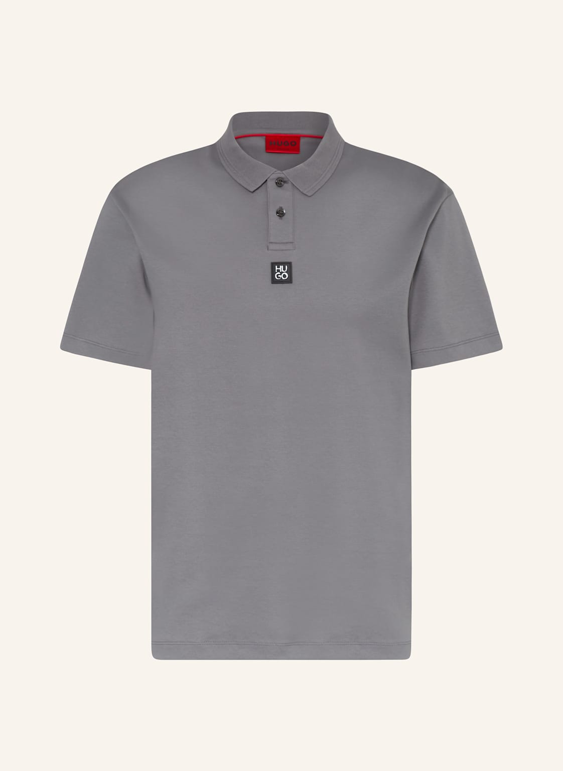 Hugo Jersey-Poloshirt Deabono grau Hugo Jersey-Poloshirt Deabono grau von HUGO