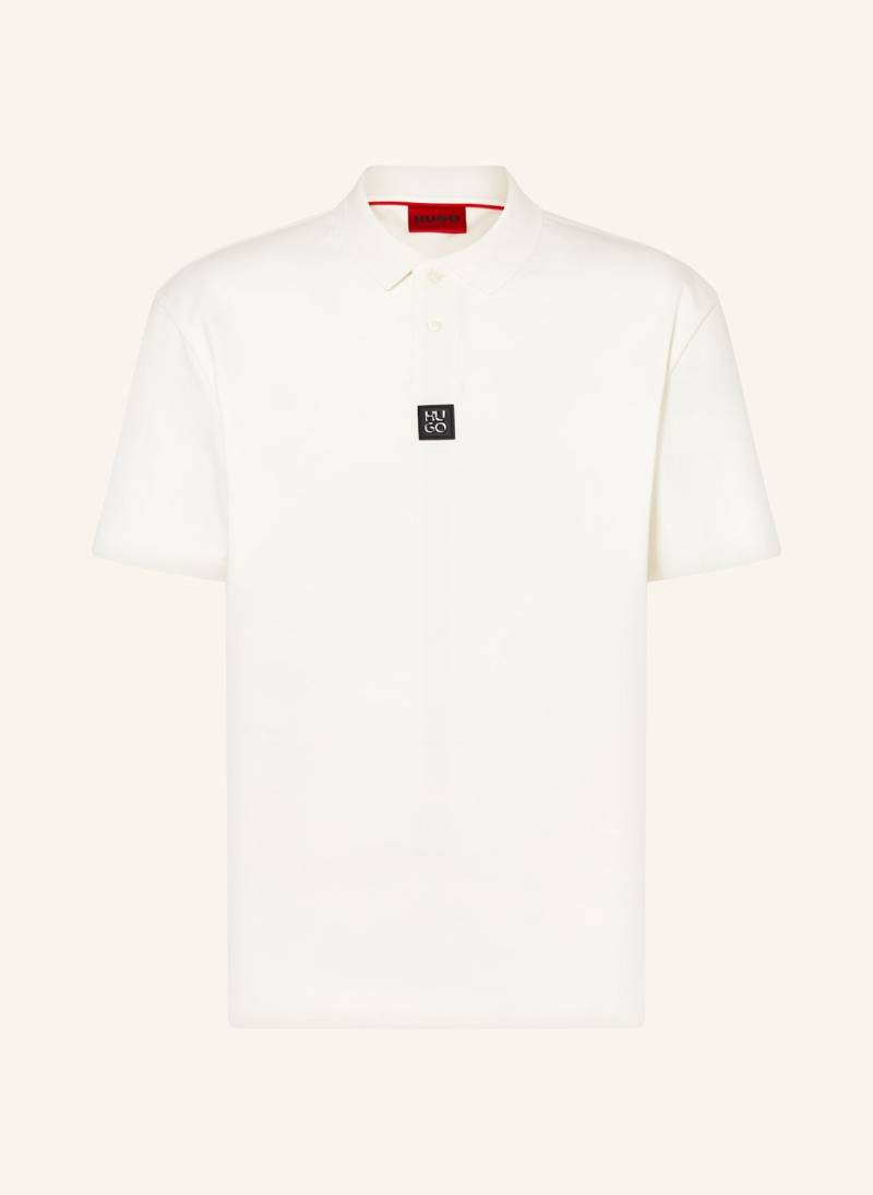 Hugo Jersey-Poloshirt Deabono weiss von HUGO