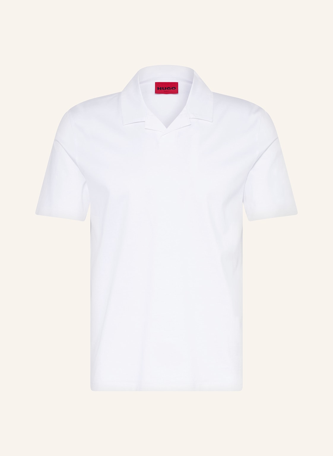 Hugo Jersey-Poloshirt Dimerspolo weiss Hugo Jersey-Poloshirt Dimerspolo weiss von HUGO