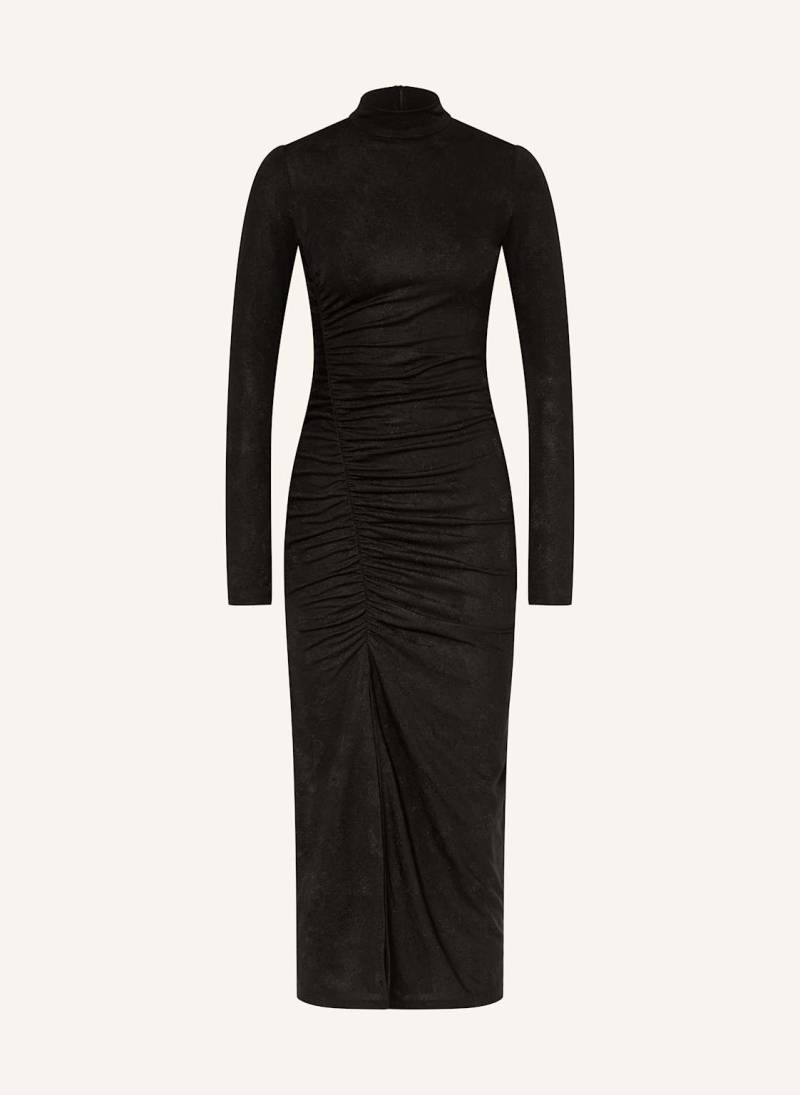 Hugo Jerseykleid Nellari Mit Glitzergarn blau von HUGO