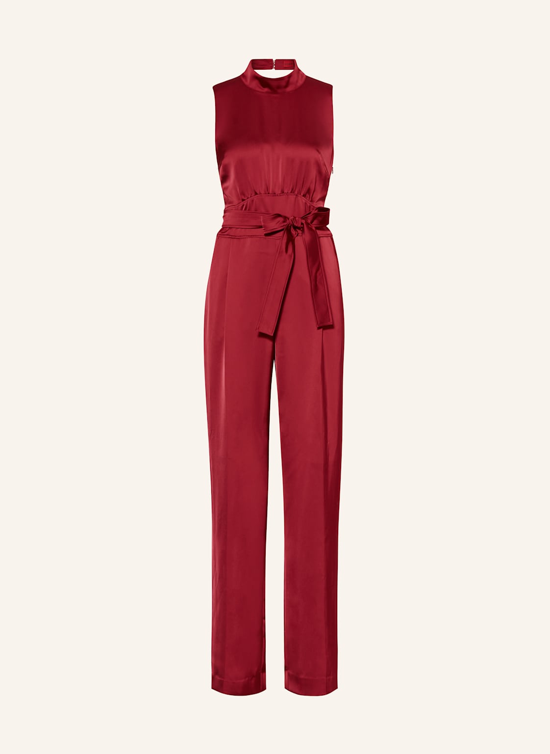 Hugo Jumpsuit Kisuse Aus Satin rot von HUGO