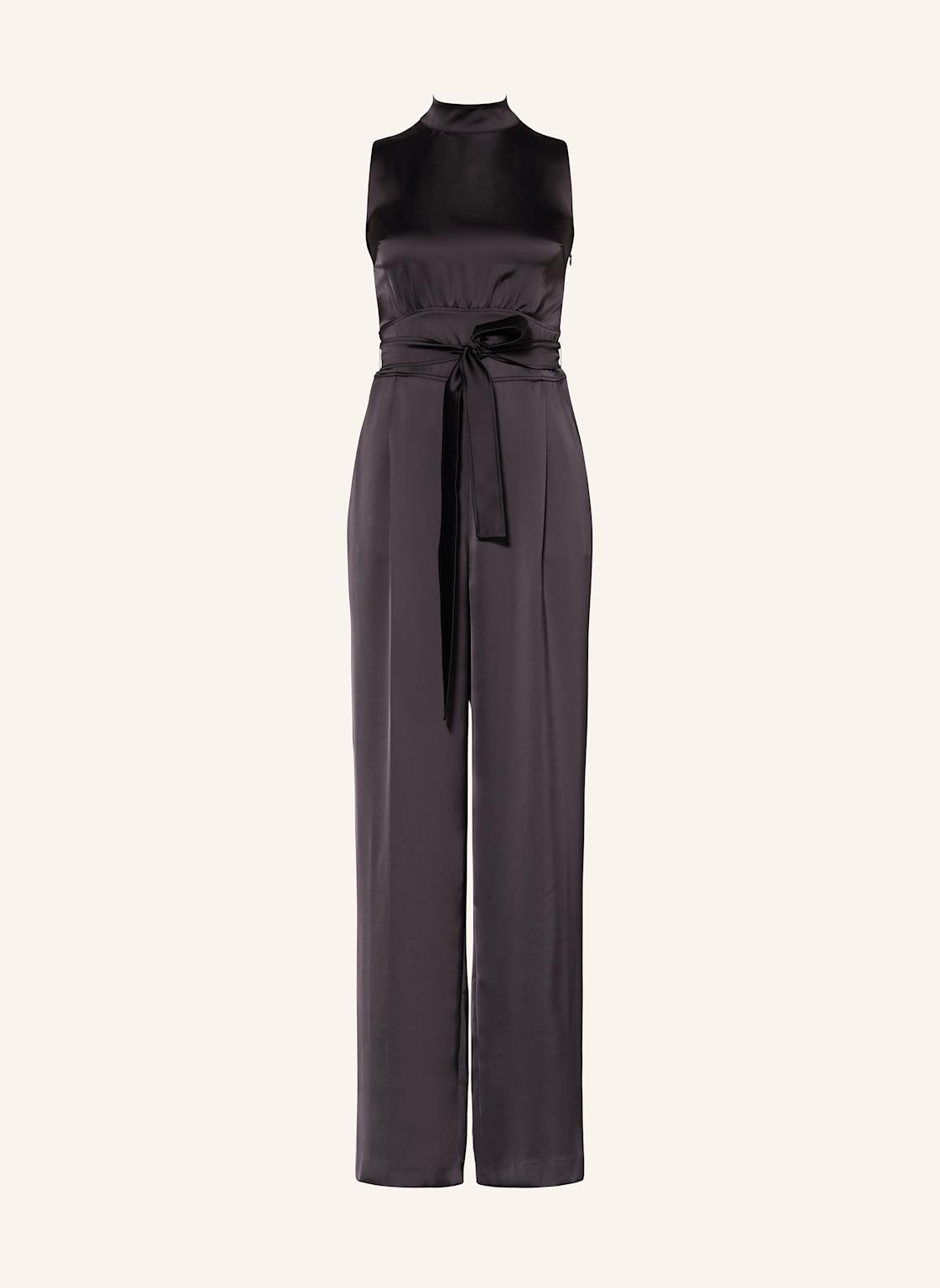 Hugo Jumpsuit Kisuse Aus Satin schwarz von HUGO