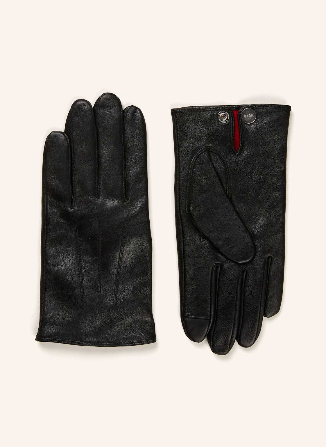 Hugo Lederhandschuhe Jaan schwarz Hugo Lederhandschuhe Jaan schwarz von HUGO