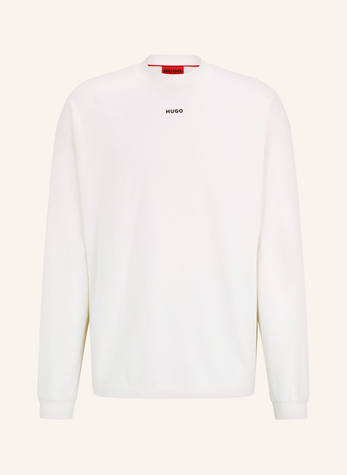 Hugo Longsleeve Daposo weiss von HUGO