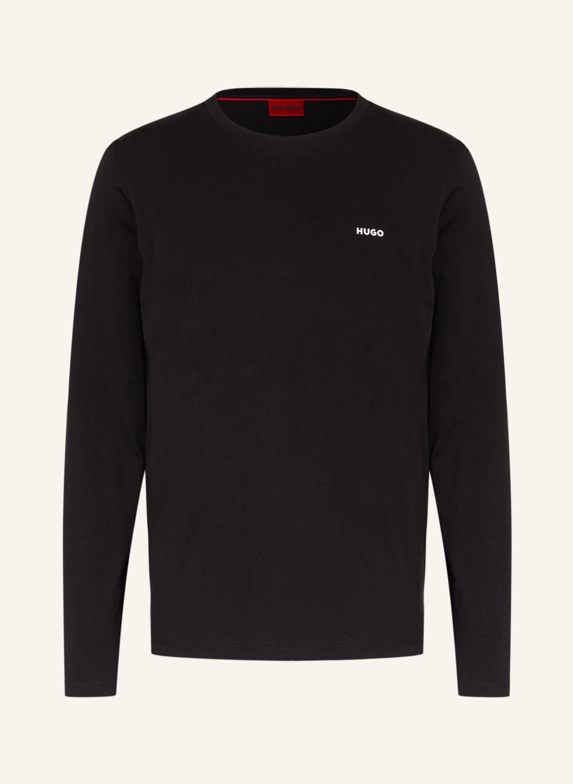 Hugo Longsleeve Derol schwarz von HUGO