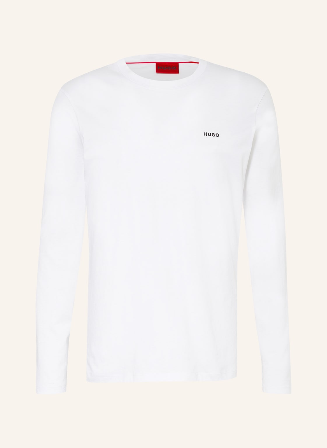 Hugo Longsleeve Derol weiss von HUGO