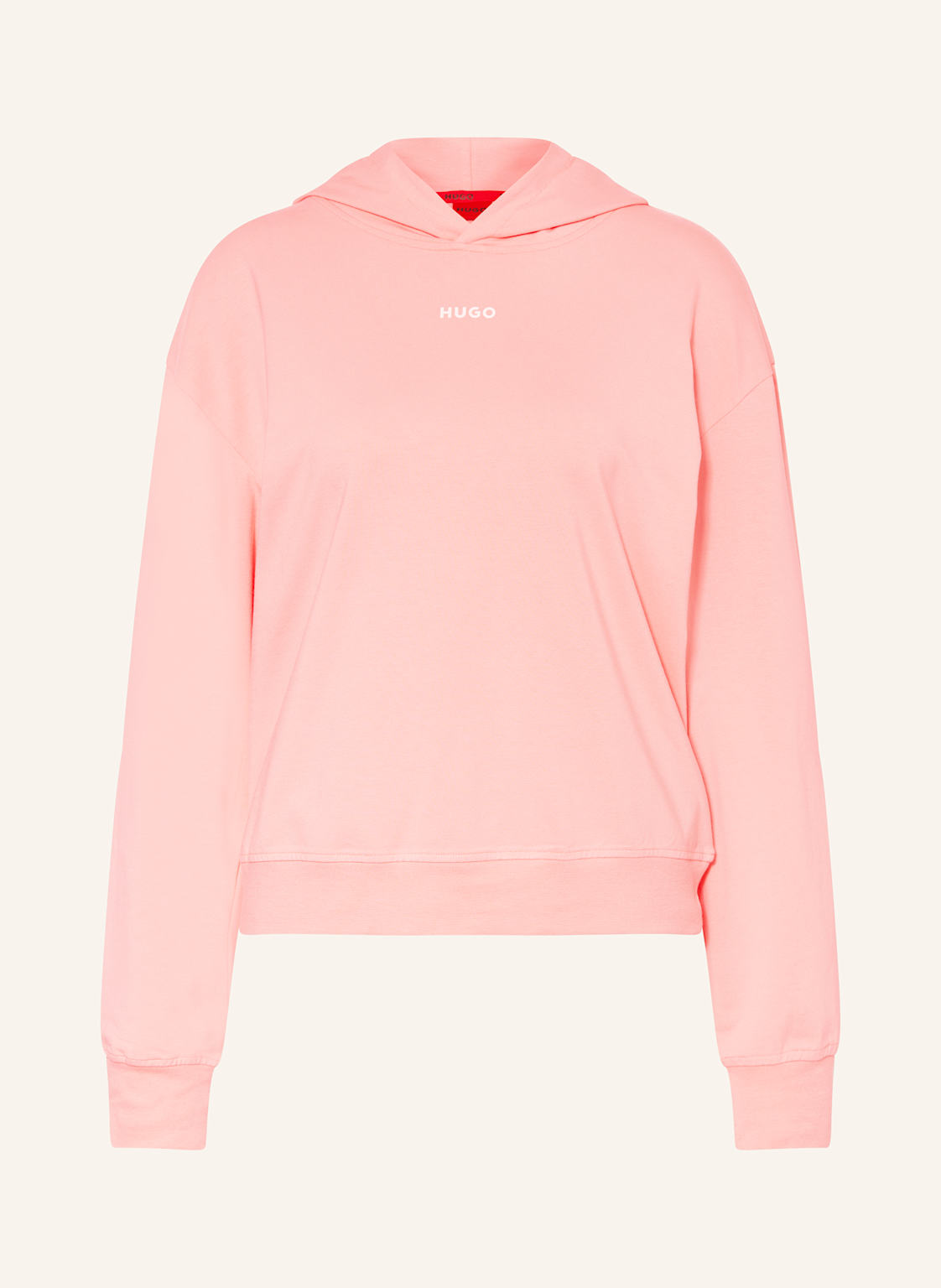 Hugo Lounge-Hoodie Huffle orange Hugo Lounge-Hoodie Huffle orange von HUGO