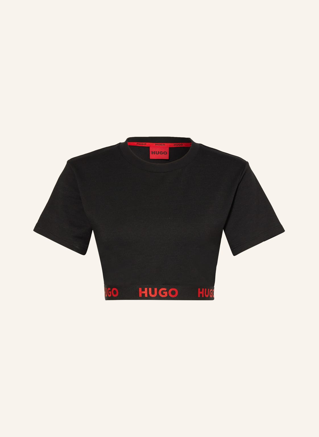 Hugo Lounge-Shirt schwarz Hugo Lounge-Shirt schwarz von HUGO