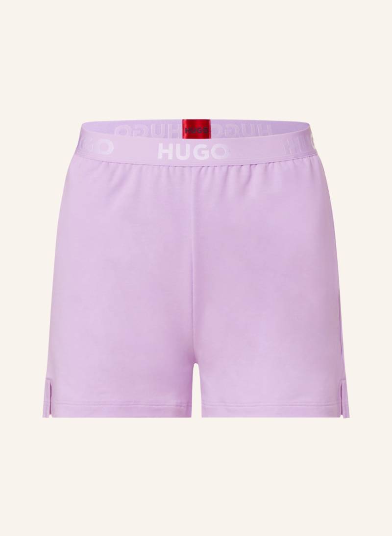 Hugo Lounge-Shorts Sporty lila von HUGO