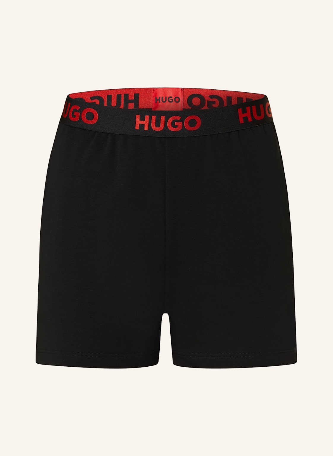 Hugo Lounge-Shorts Sporty schwarz von HUGO