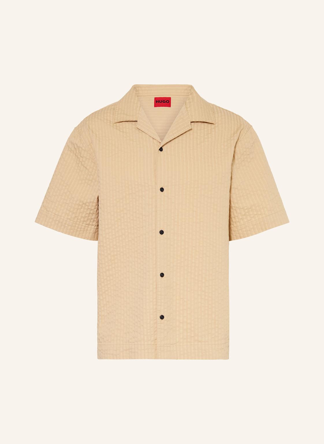 Hugo Oversized-Hemd Espino Oversize Fit beige Hugo Oversized-Hemd Espino Oversize Fit beige von HUGO