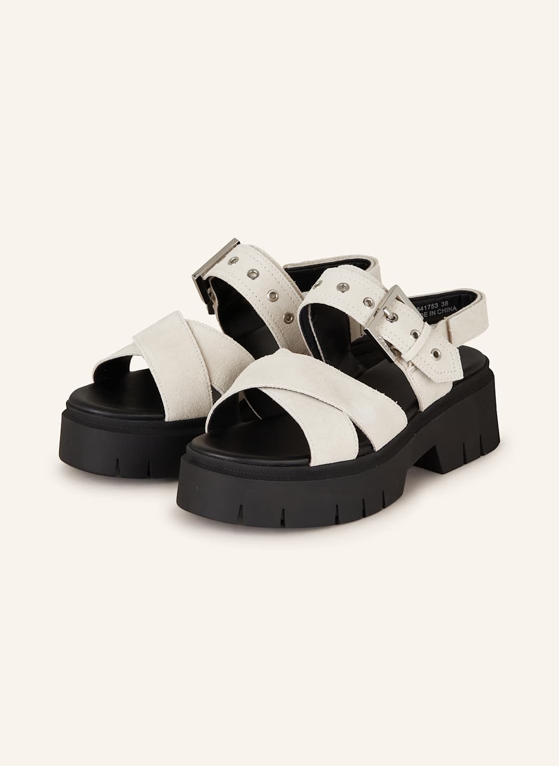 Hugo Plateau-Sandalen Kris weiss Hugo Plateau-Sandalen Kris weiss von HUGO